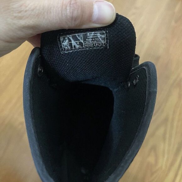 Dr. Martens Black Lace up Shoreditch ankle boots size US 6 EU 37 - Picture 6 of 9